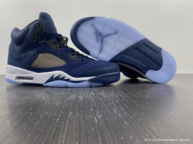 Official Maikesneakers Air Jordan FD6812-400 5 Georgetown 0802